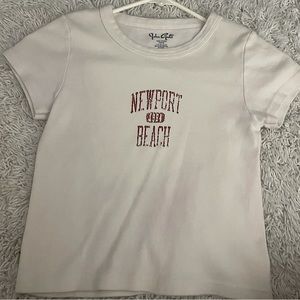 newport brandy baby tee